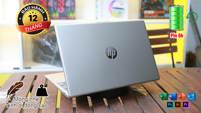 HP 15-FD0303TU i3-1315U / Ram 8GB DDR4 / SSD 512GB NVMe / Màn 15.6 inch IPS FHD / Card tích hợp Inte